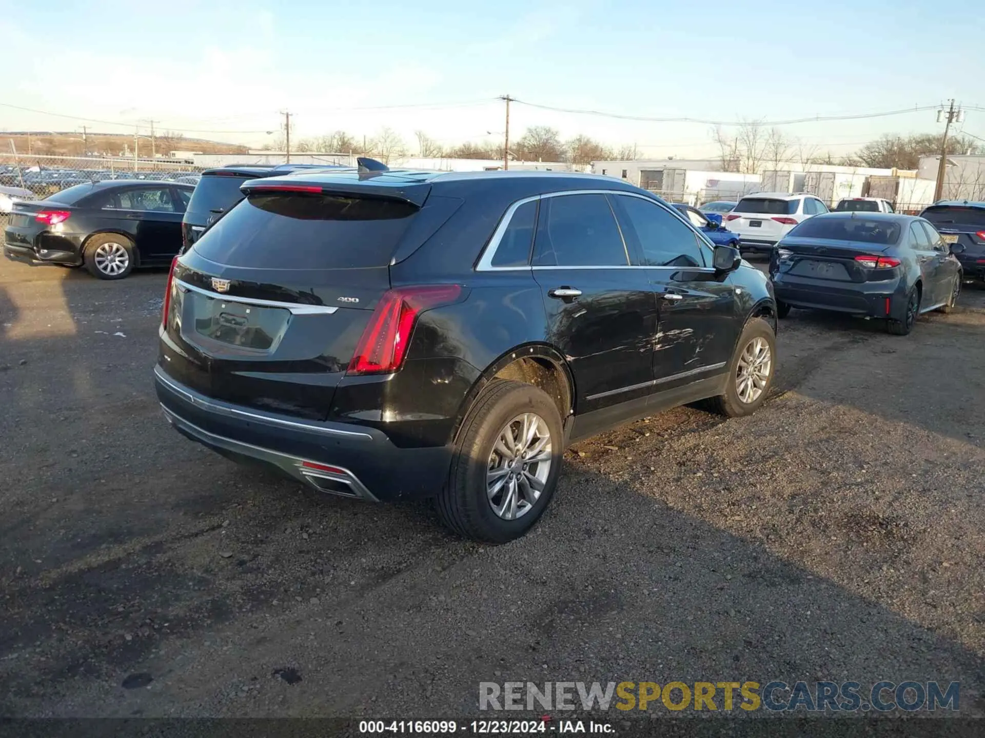4 fotografías del automóvil dañado 1GYKNDRSXLZ209939 CADILLAC XT5 2020