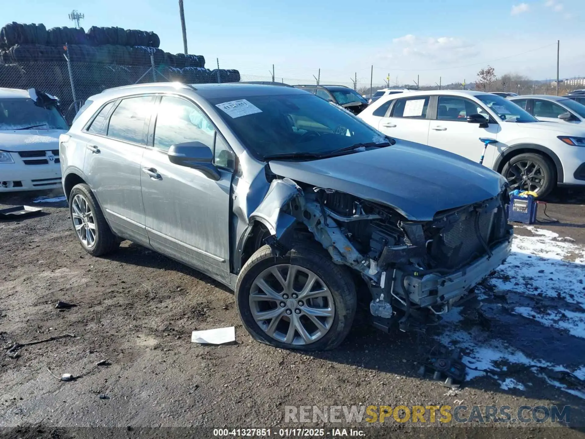 1 fotografías del automóvil dañado 1GYKNGRS3LZ230956 CADILLAC XT5 2020