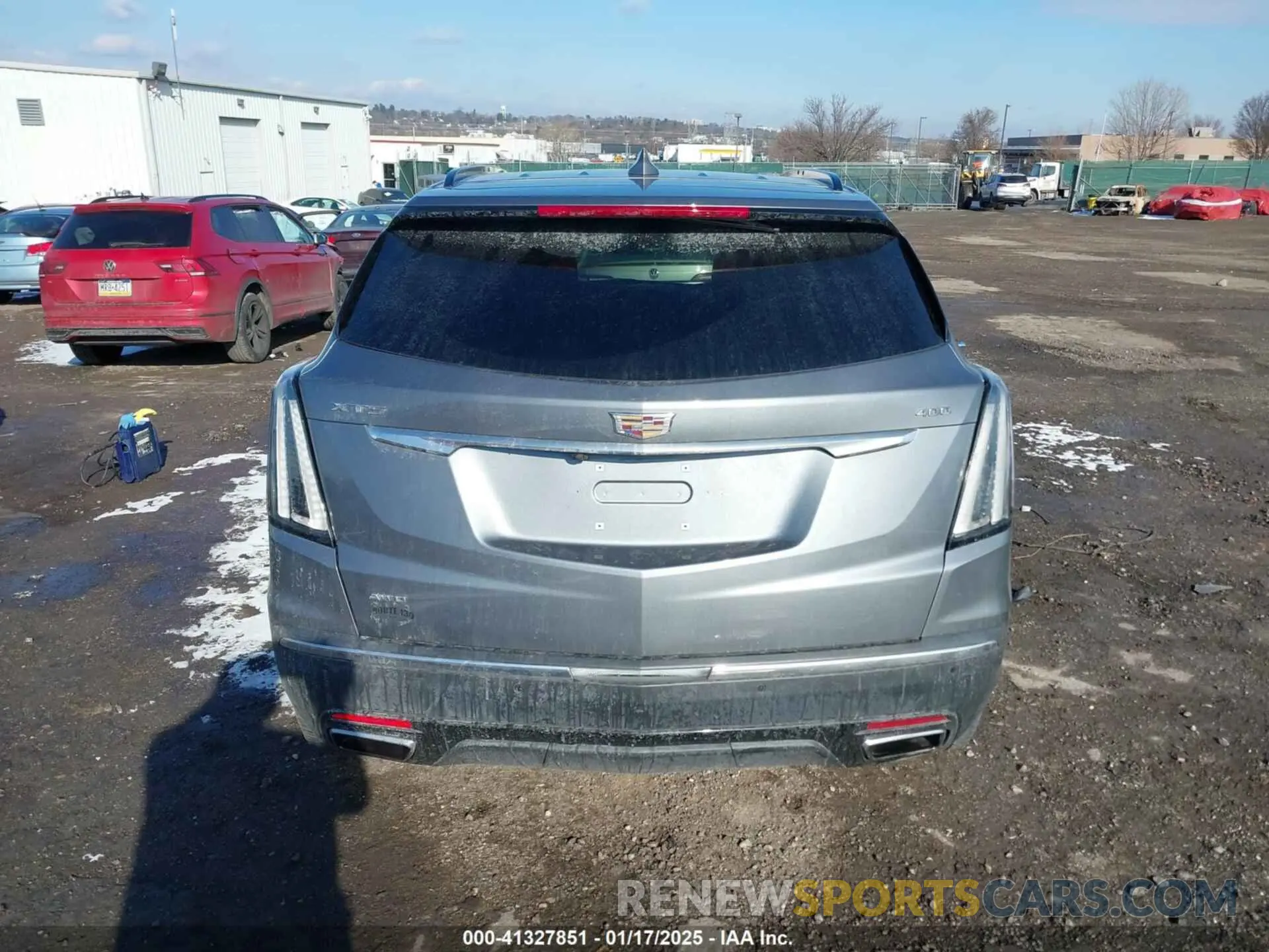 17 fotografías del automóvil dañado 1GYKNGRS3LZ230956 CADILLAC XT5 2020