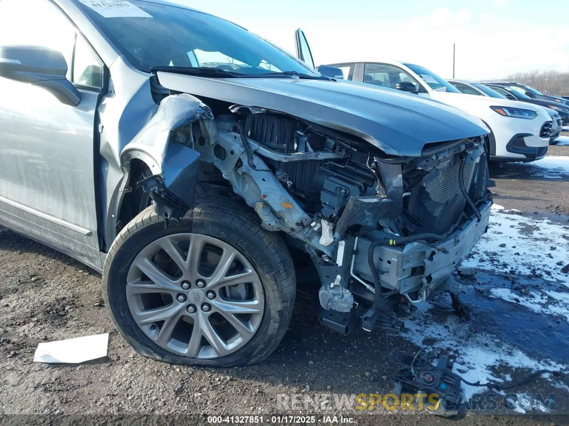 6 fotografías del automóvil dañado 1GYKNGRS3LZ230956 CADILLAC XT5 2020