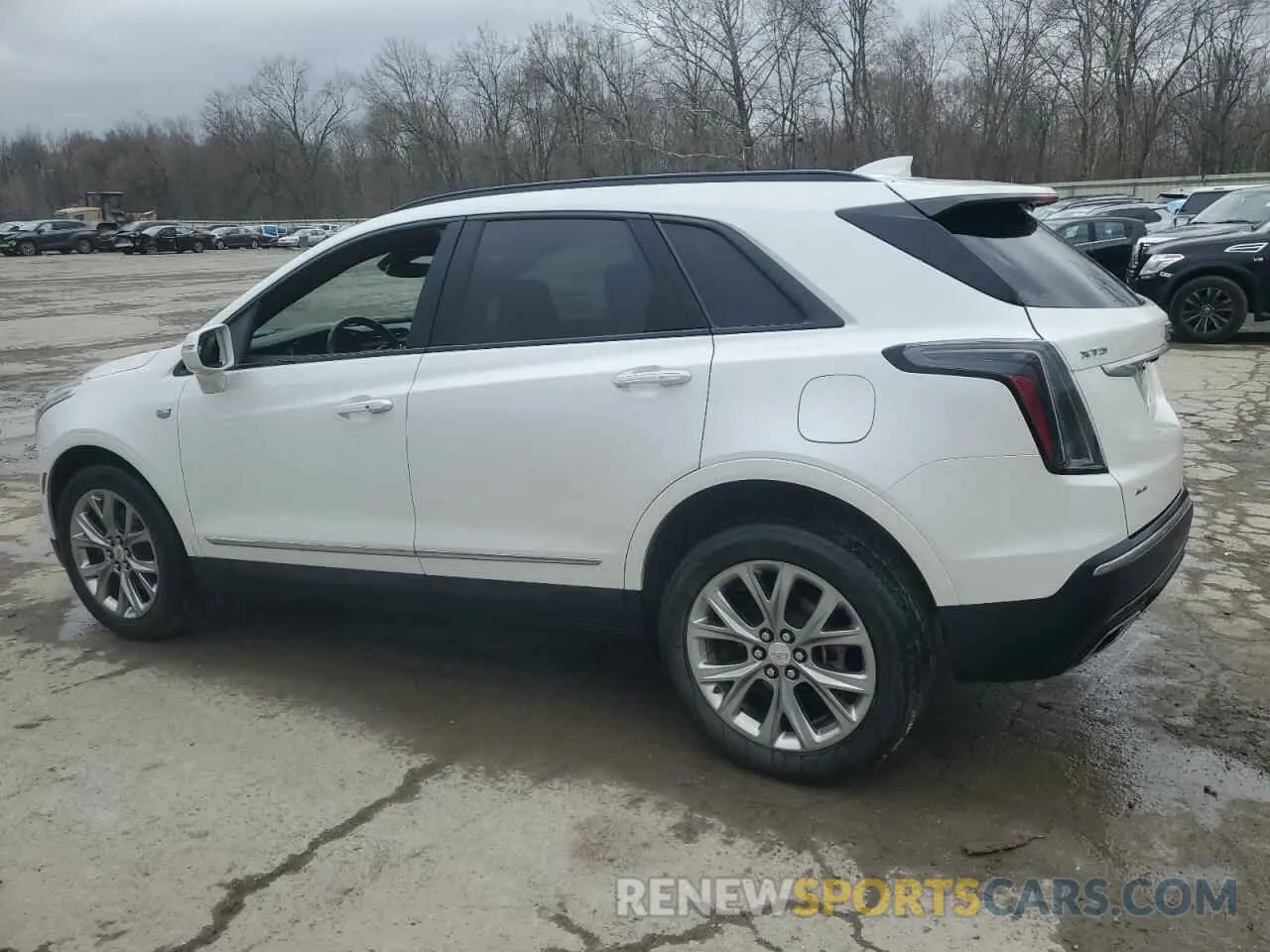 2 fotografías del automóvil dañado 1GYKNGRS7LZ166520 CADILLAC XT5 2020