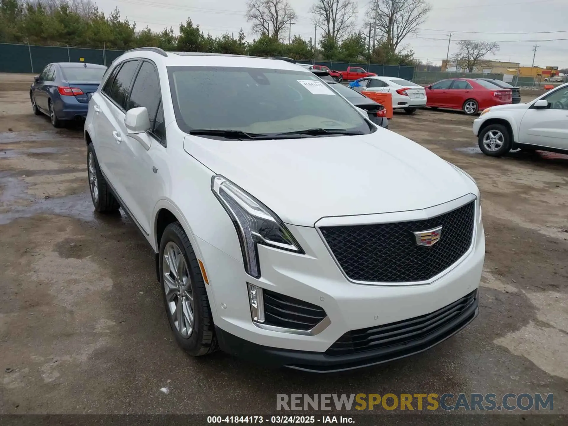 1 fotografías del automóvil dañado 1GYKNHRS5LZ238370 CADILLAC XT5 2020