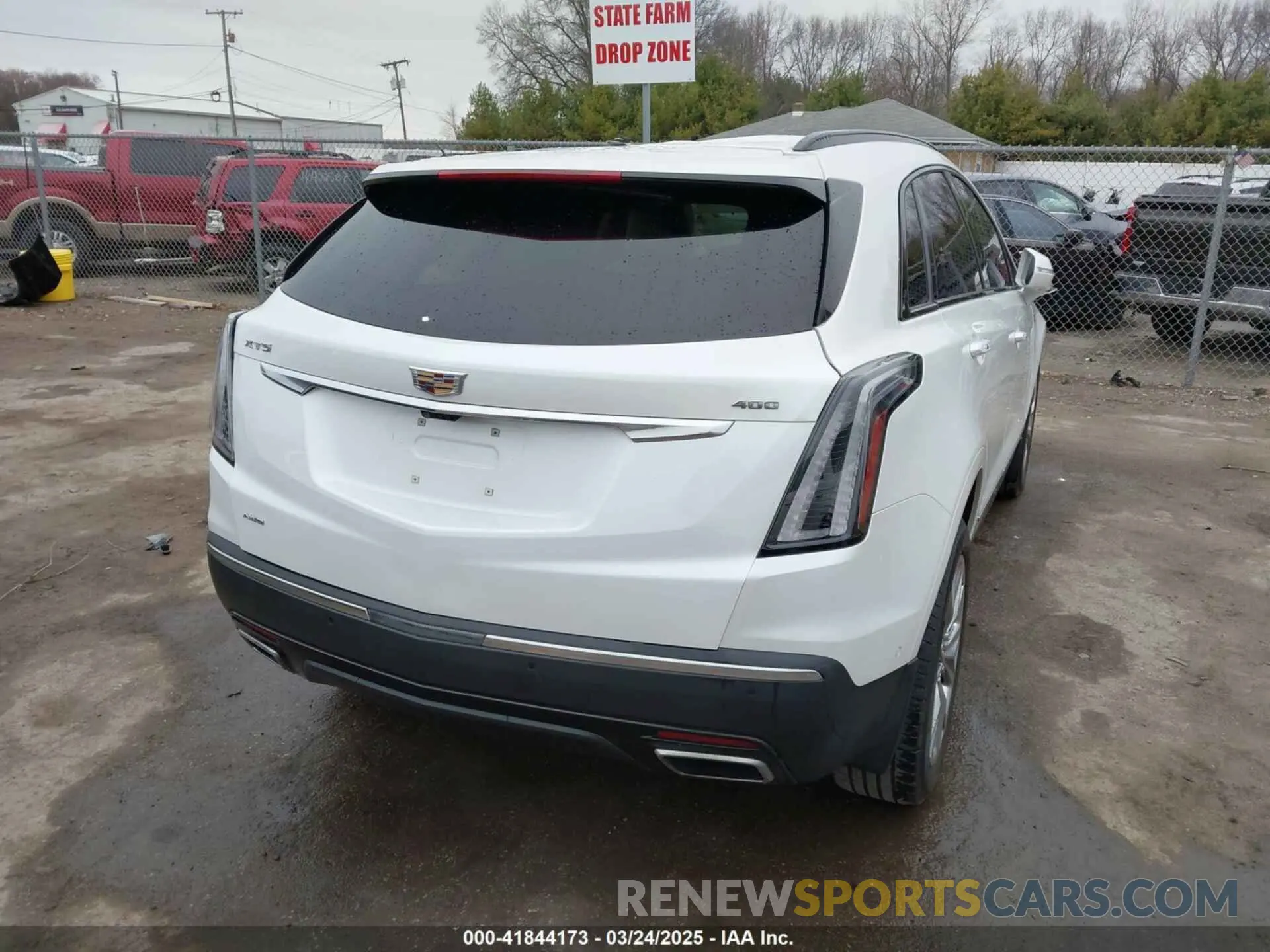 4 fotografías del automóvil dañado 1GYKNHRS5LZ238370 CADILLAC XT5 2020