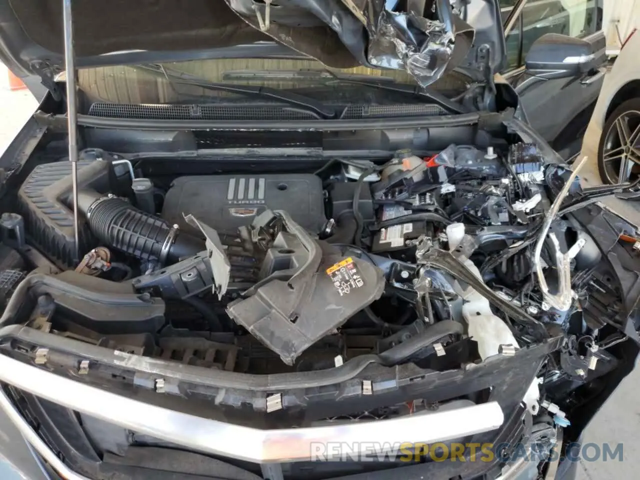 12 fotografías del automóvil dañado 1GYKNAR45MZ111712 CADILLAC XT5 2021