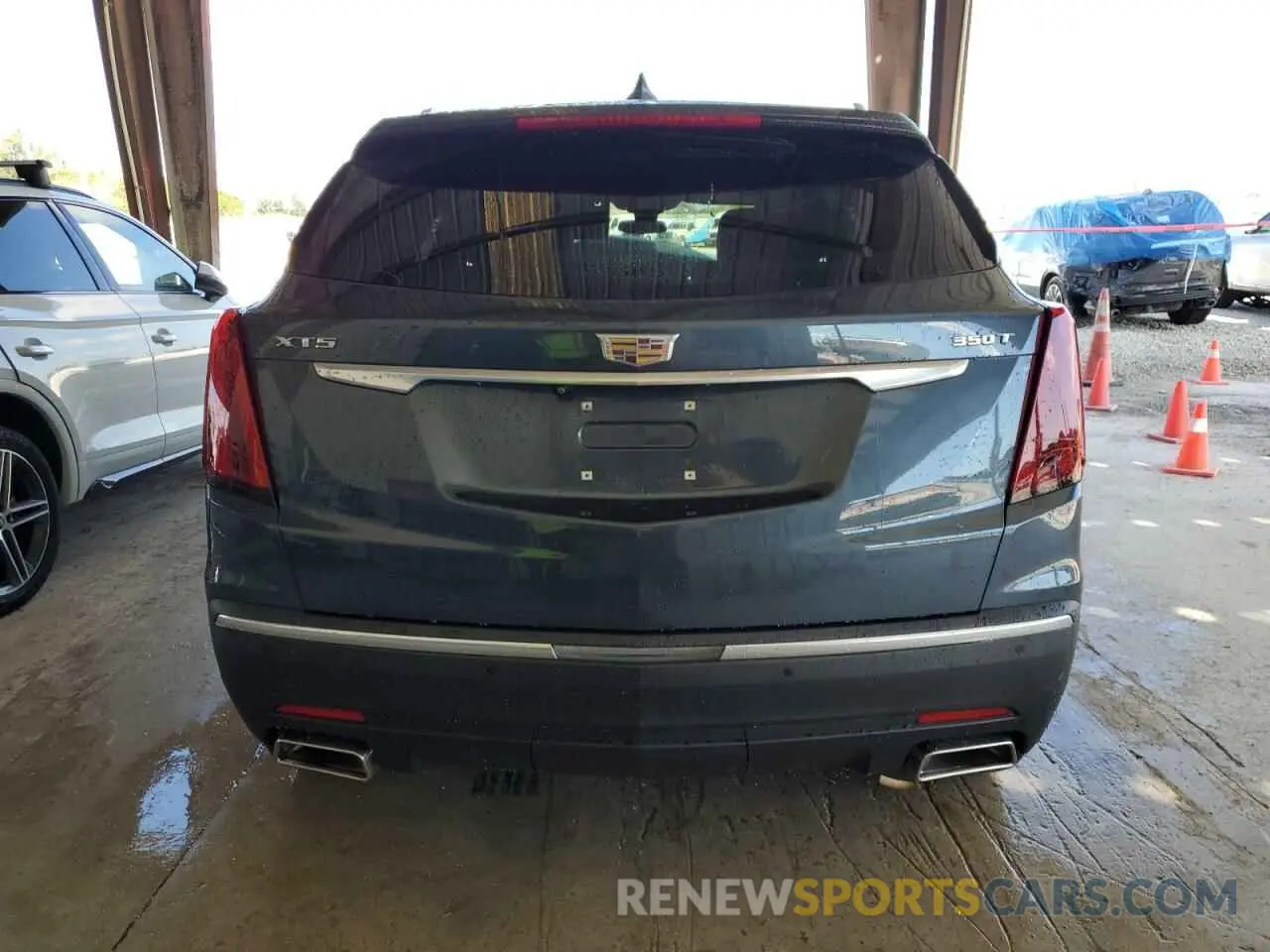 6 fotografías del automóvil dañado 1GYKNAR45MZ111712 CADILLAC XT5 2021