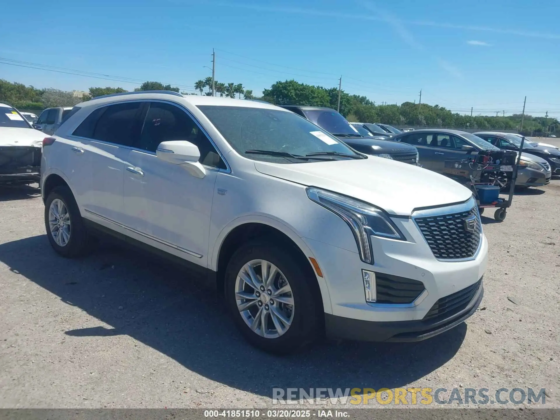 1 fotografías del automóvil dañado 1GYKNAR48MZ149757 CADILLAC XT5 2021
