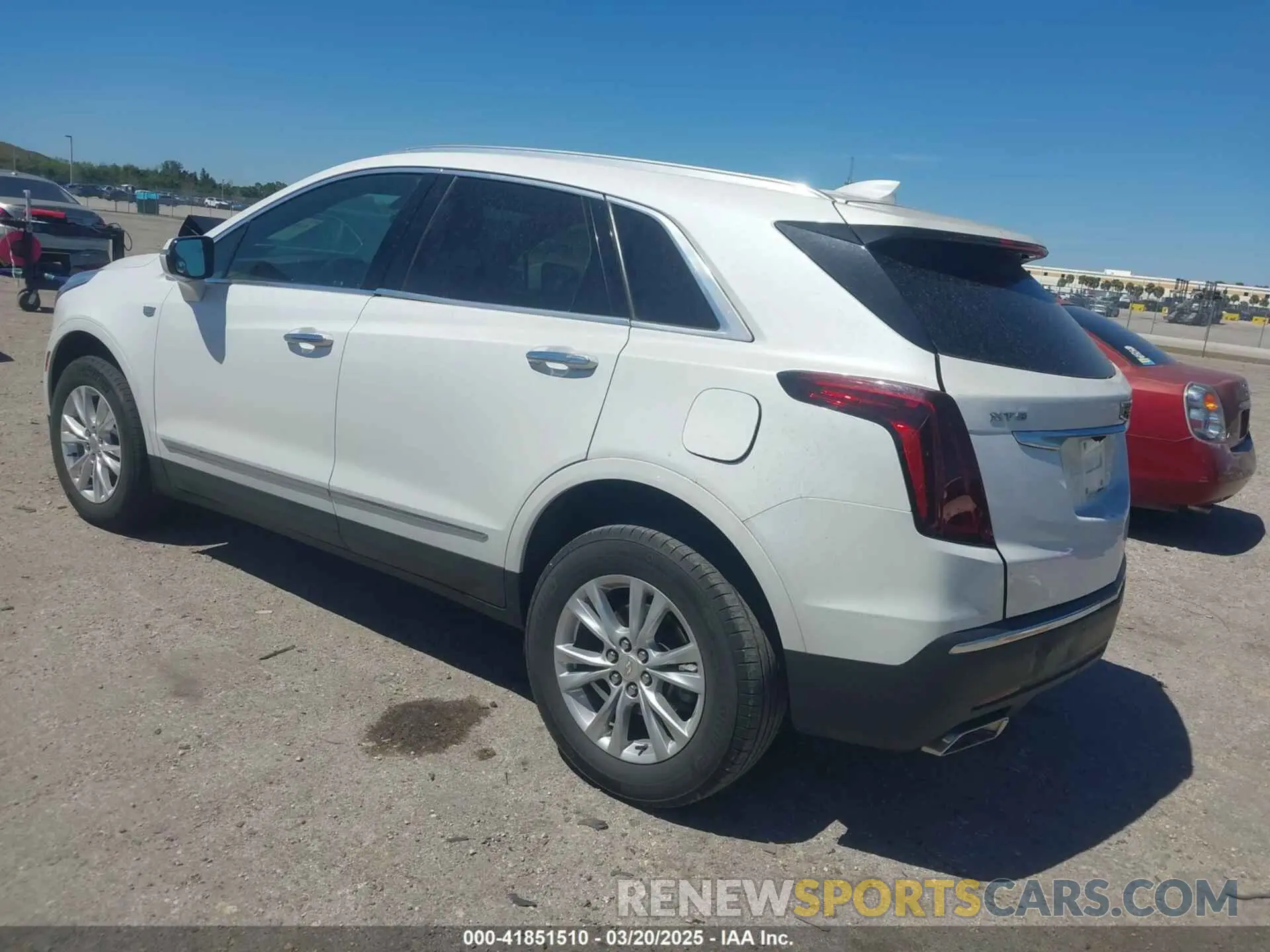 3 fotografías del automóvil dañado 1GYKNAR48MZ149757 CADILLAC XT5 2021