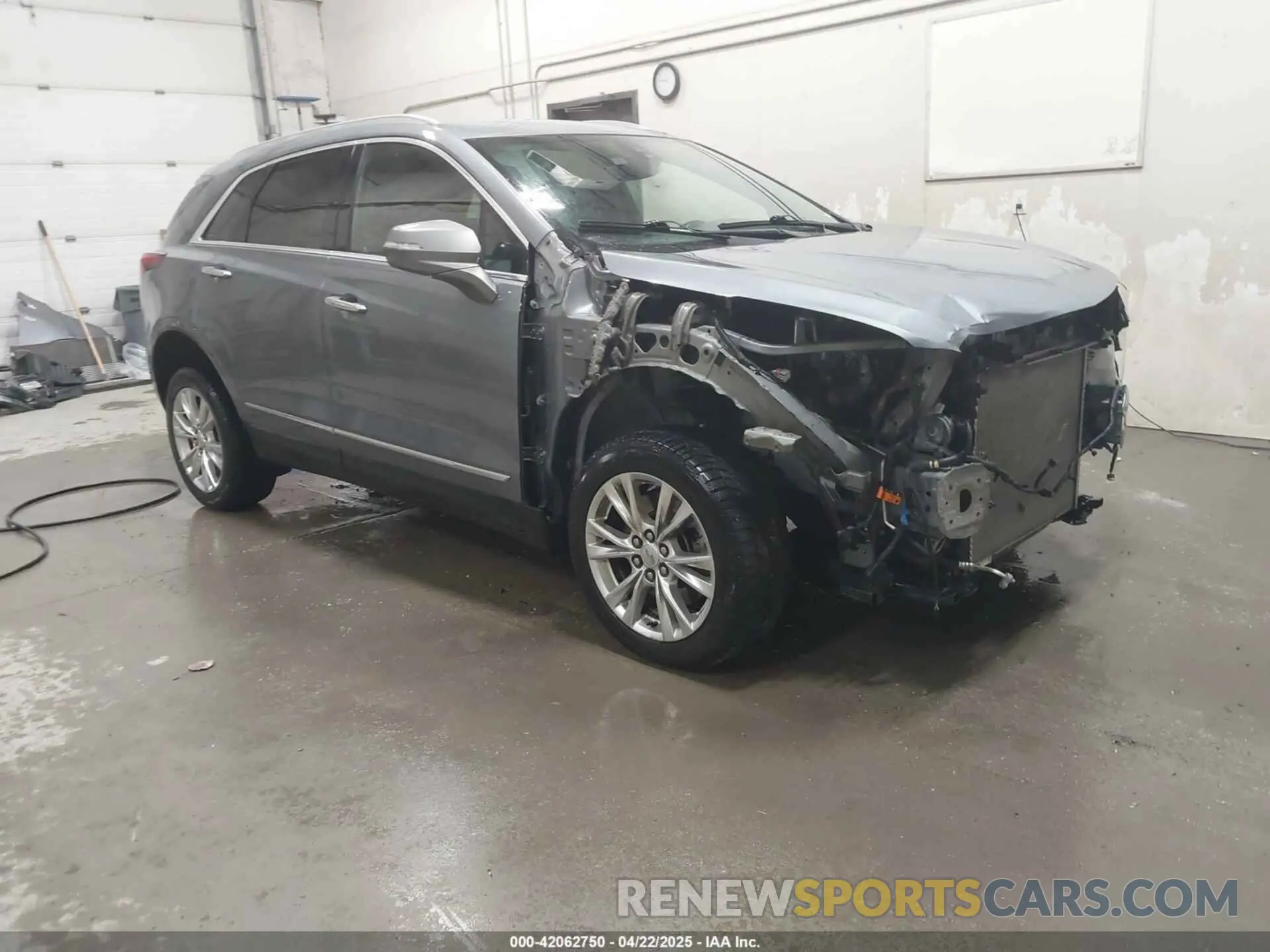 1 fotografías del automóvil dañado 1GYKNBR42MZ165944 CADILLAC XT5 2021