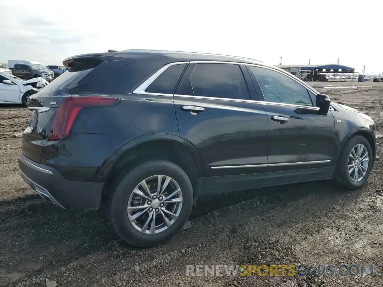 3 fotografías del automóvil dañado 1GYKNCRS1MZ107036 CADILLAC XT5 2021