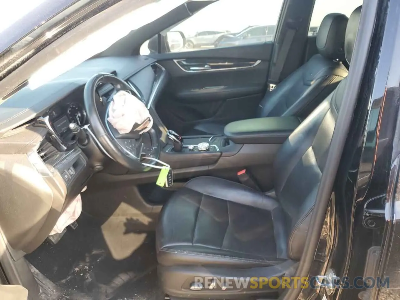 7 fotografías del automóvil dañado 1GYKNCRS1MZ107036 CADILLAC XT5 2021