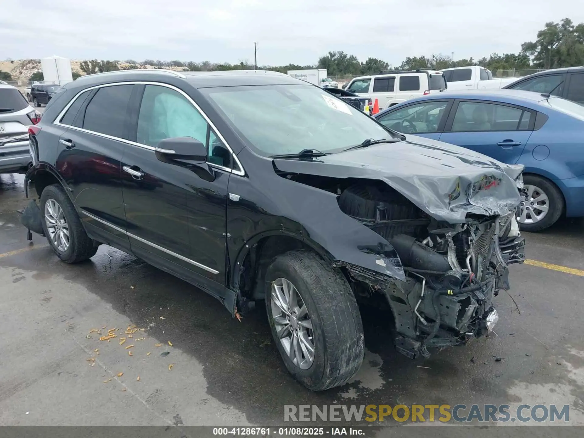 1 fotografías del automóvil dañado 1GYKNCRS3MZ103893 CADILLAC XT5 2021