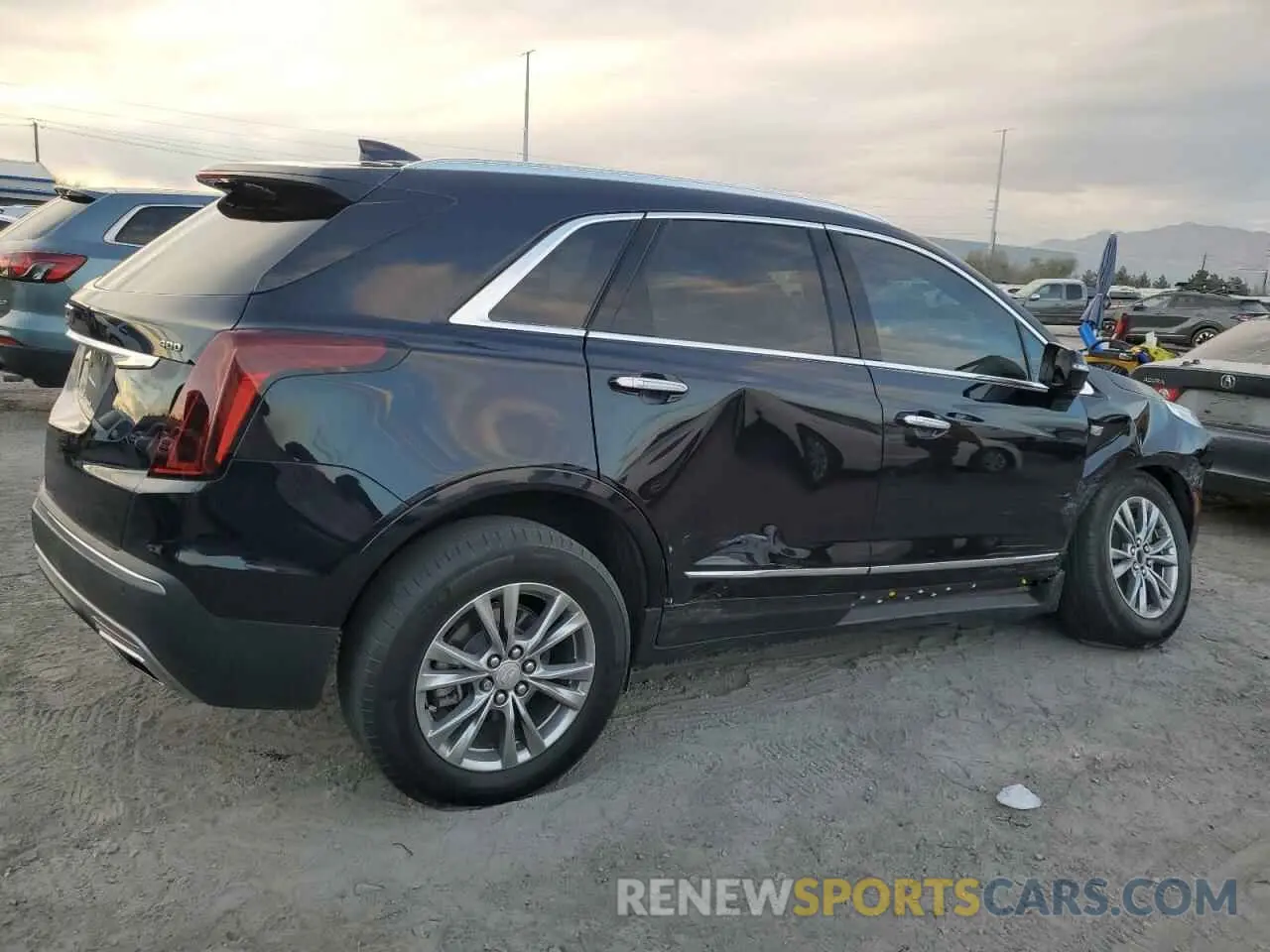 3 fotografías del automóvil dañado 1GYKNCRS4MZ121643 CADILLAC XT5 2021