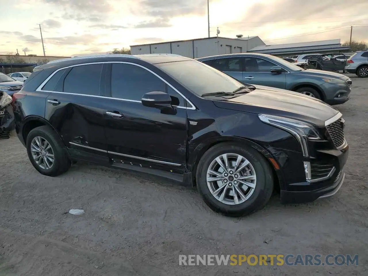 4 fotografías del automóvil dañado 1GYKNCRS4MZ121643 CADILLAC XT5 2021