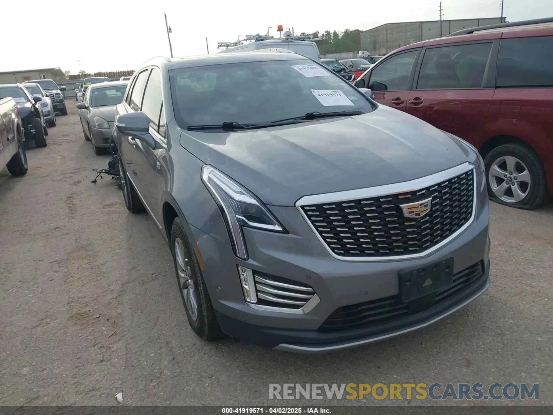 1 fotografías del automóvil dañado 1GYKNCRS5MZ128908 CADILLAC XT5 2021