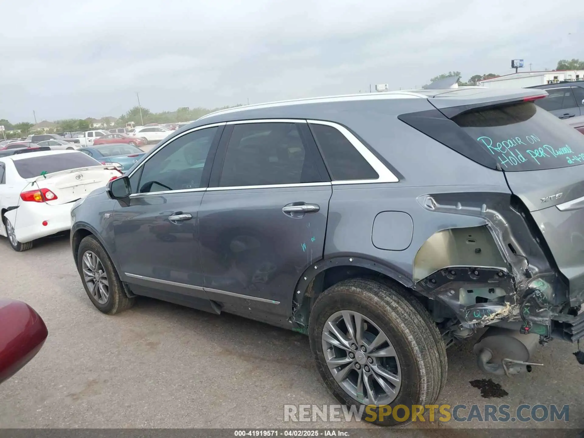 15 fotografías del automóvil dañado 1GYKNCRS5MZ128908 CADILLAC XT5 2021
