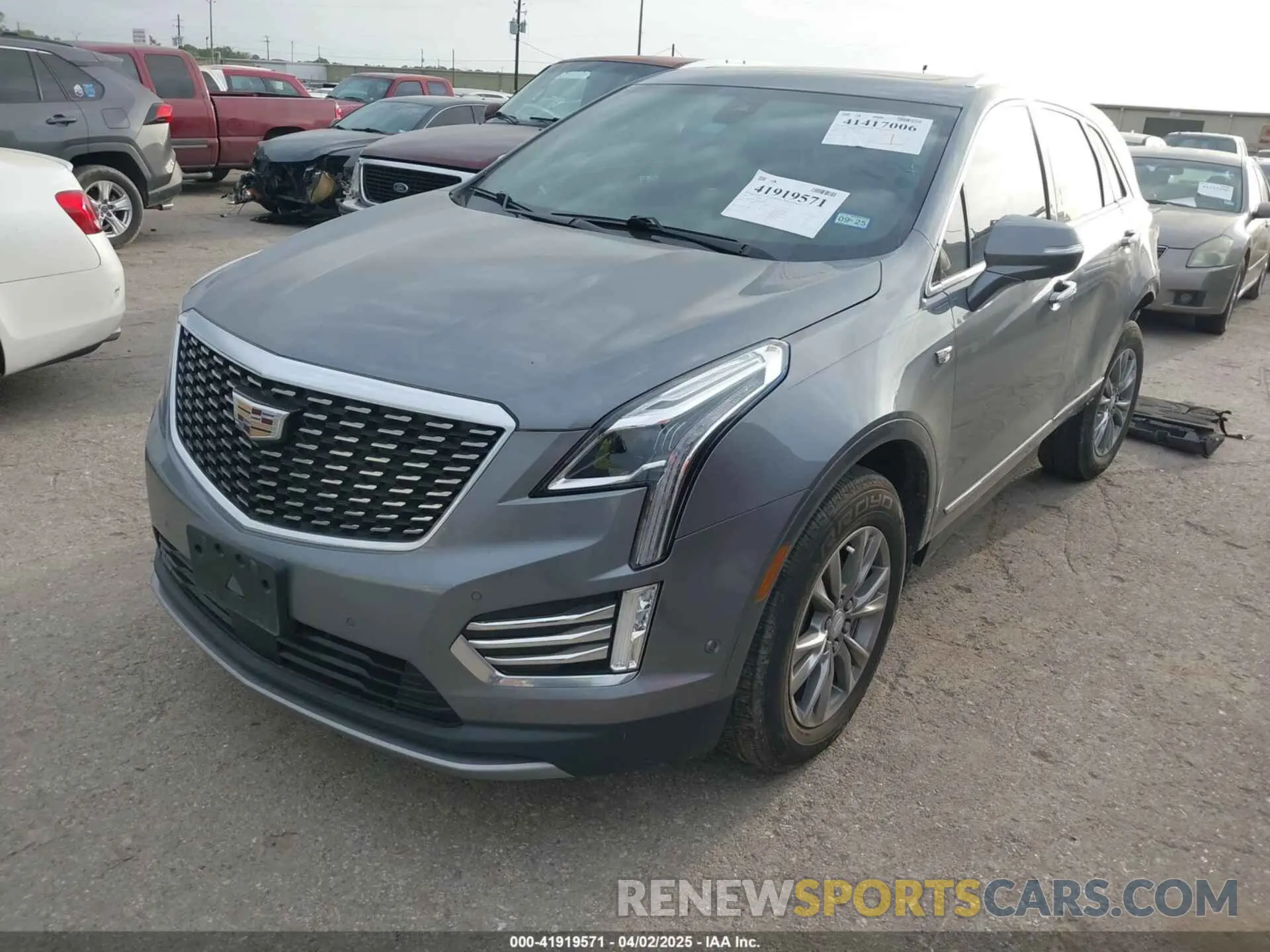2 fotografías del automóvil dañado 1GYKNCRS5MZ128908 CADILLAC XT5 2021