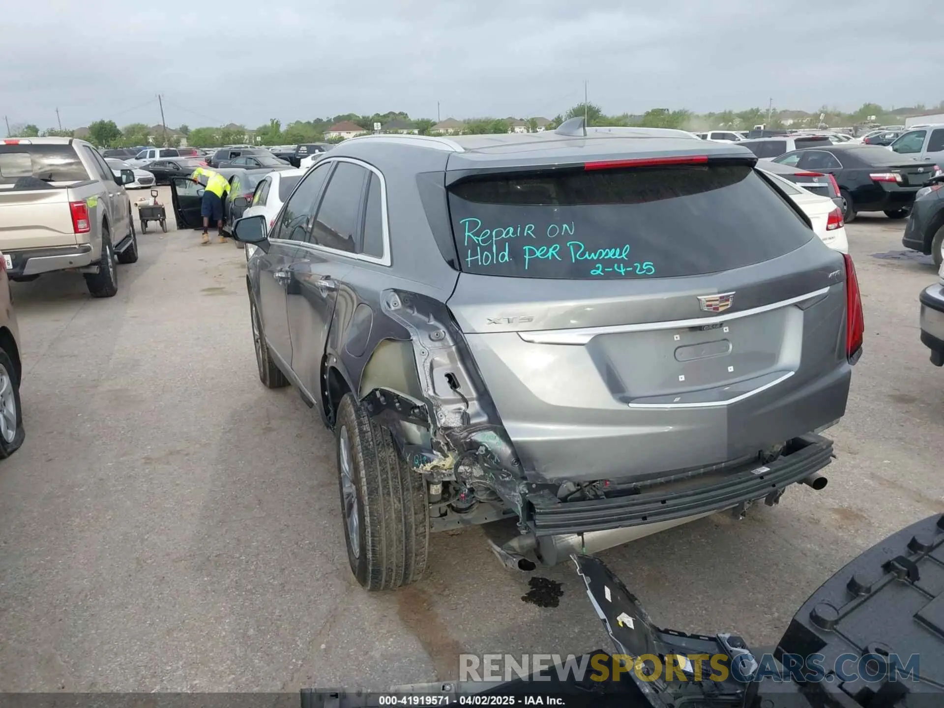 3 fotografías del automóvil dañado 1GYKNCRS5MZ128908 CADILLAC XT5 2021