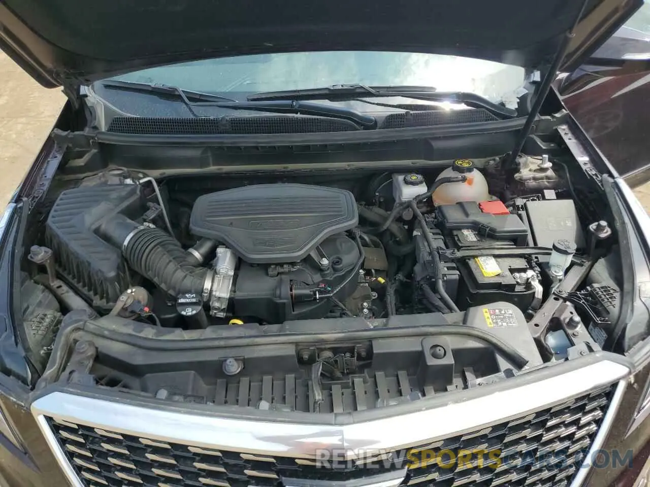 12 fotografías del automóvil dañado 1GYKNCRS9MZ217560 CADILLAC XT5 2021