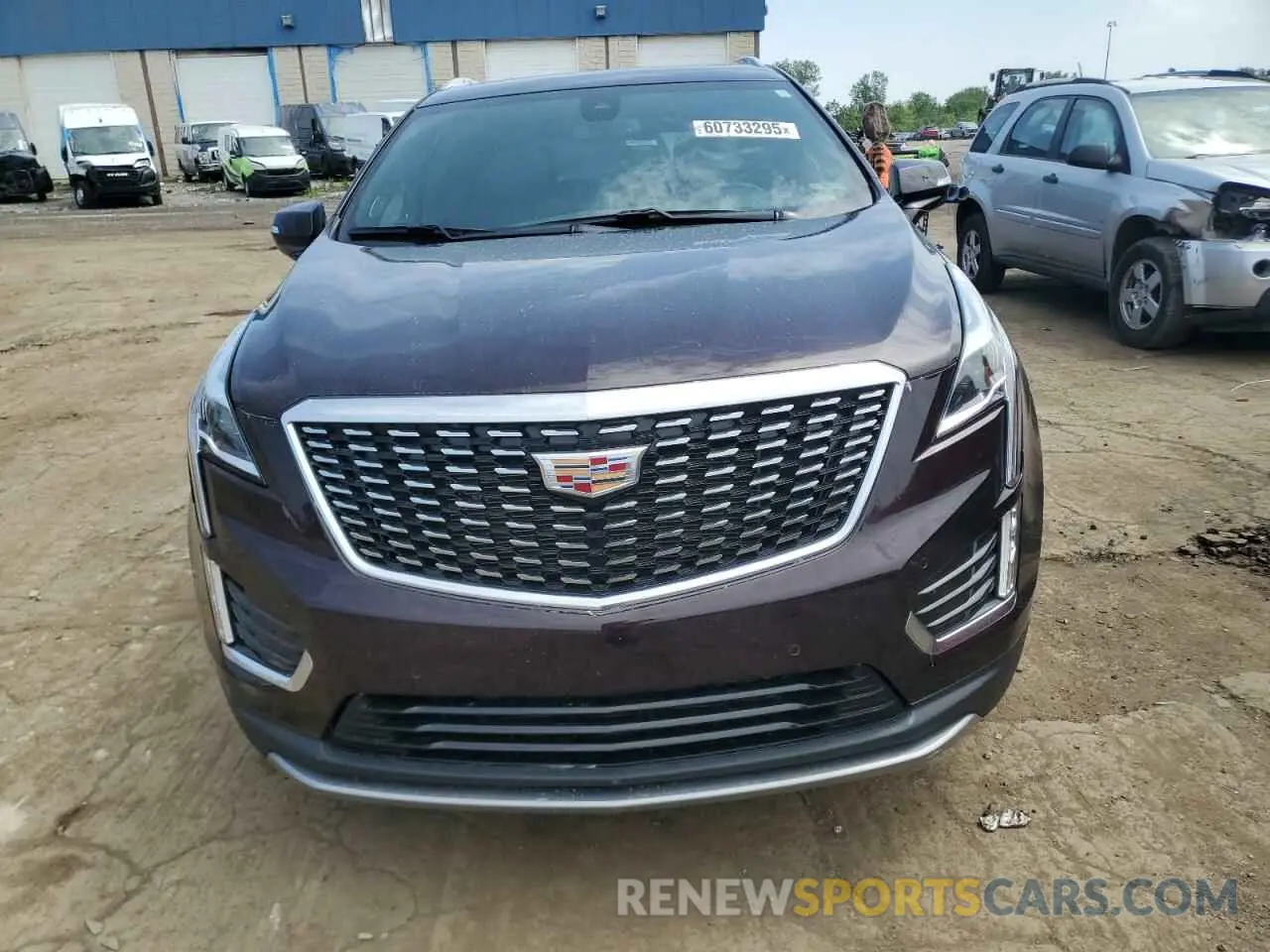 5 fotografías del automóvil dañado 1GYKNCRS9MZ217560 CADILLAC XT5 2021
