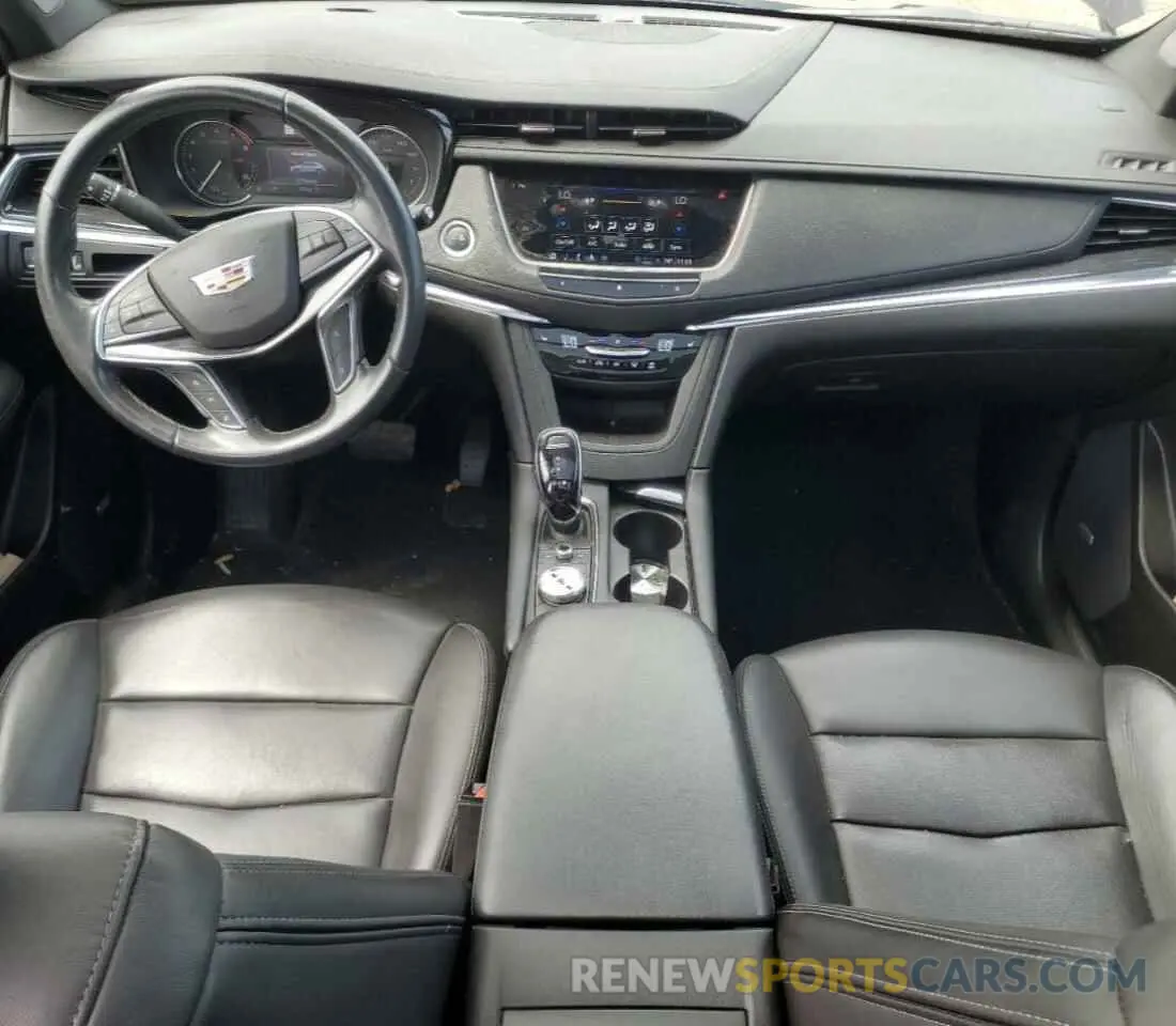 8 fotografías del automóvil dañado 1GYKNCRS9MZ217560 CADILLAC XT5 2021