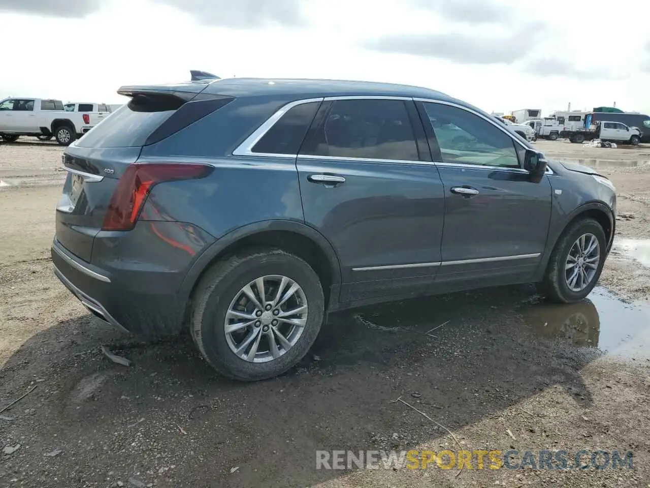 3 fotografías del automóvil dañado 1GYKNCRSXMZ118083 CADILLAC XT5 2021