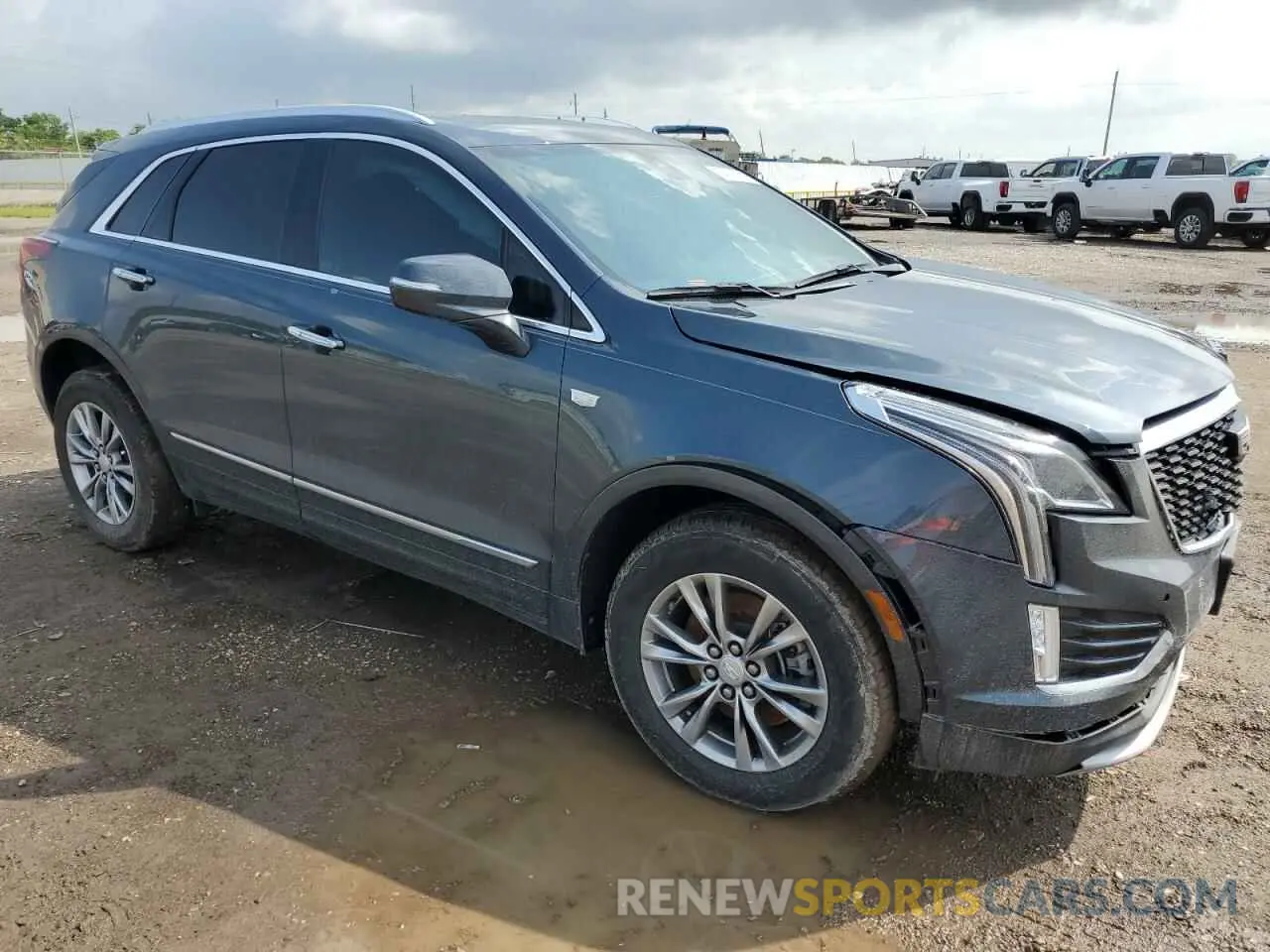 4 fotografías del automóvil dañado 1GYKNCRSXMZ118083 CADILLAC XT5 2021