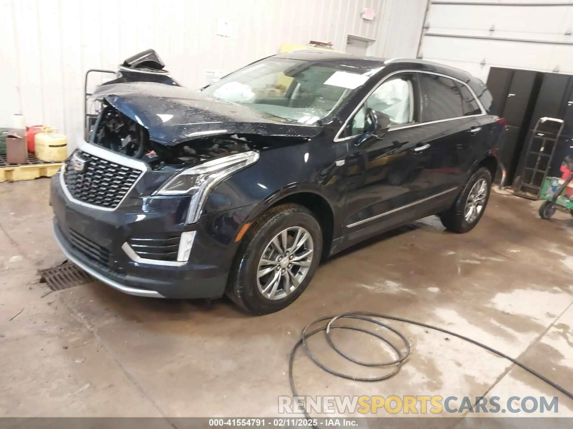 2 fotografías del automóvil dañado 1GYKNDR41MZ156521 CADILLAC XT5 2021