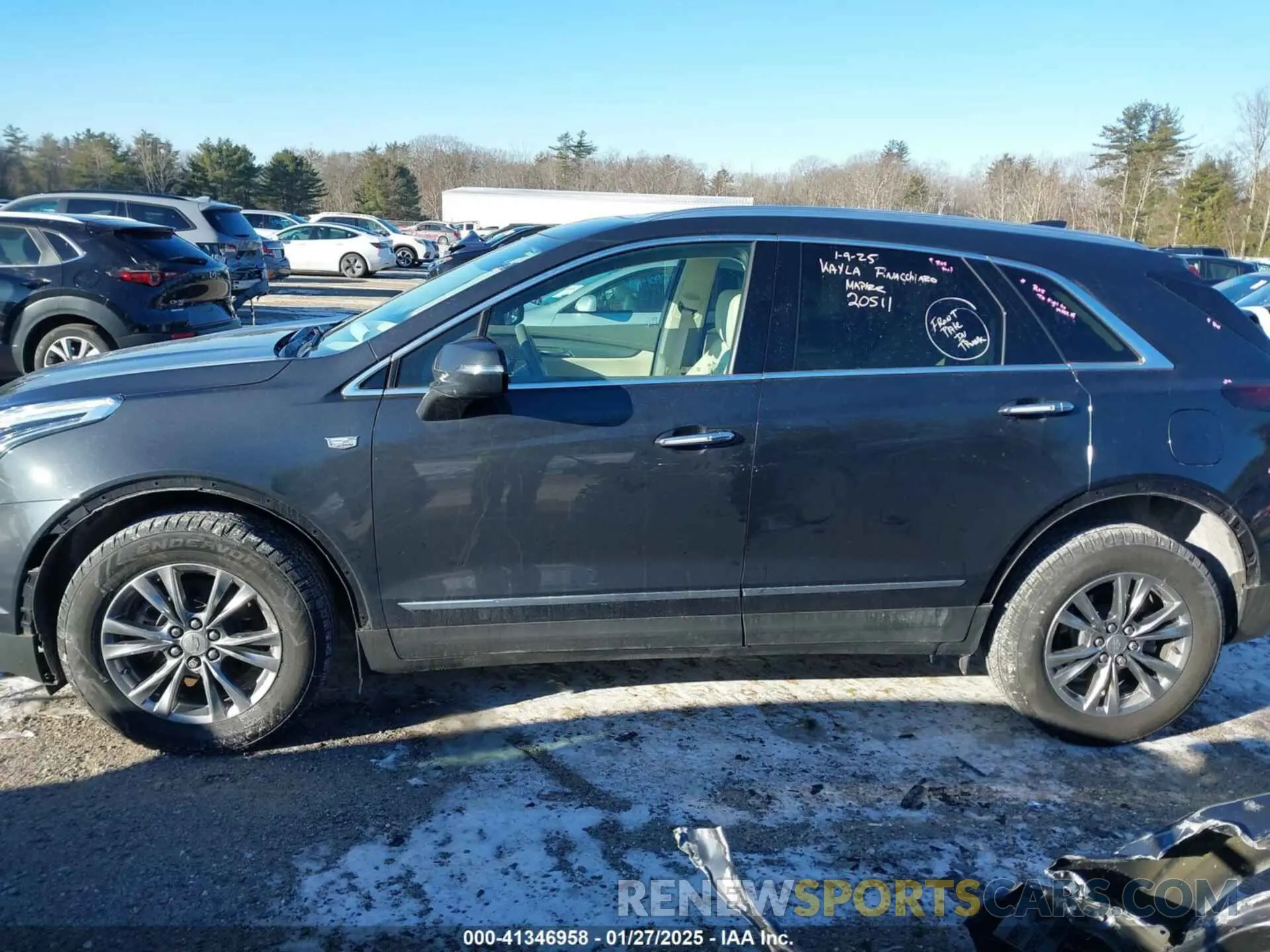 15 fotografías del automóvil dañado 1GYKNDRS2MZ121484 CADILLAC XT5 2021