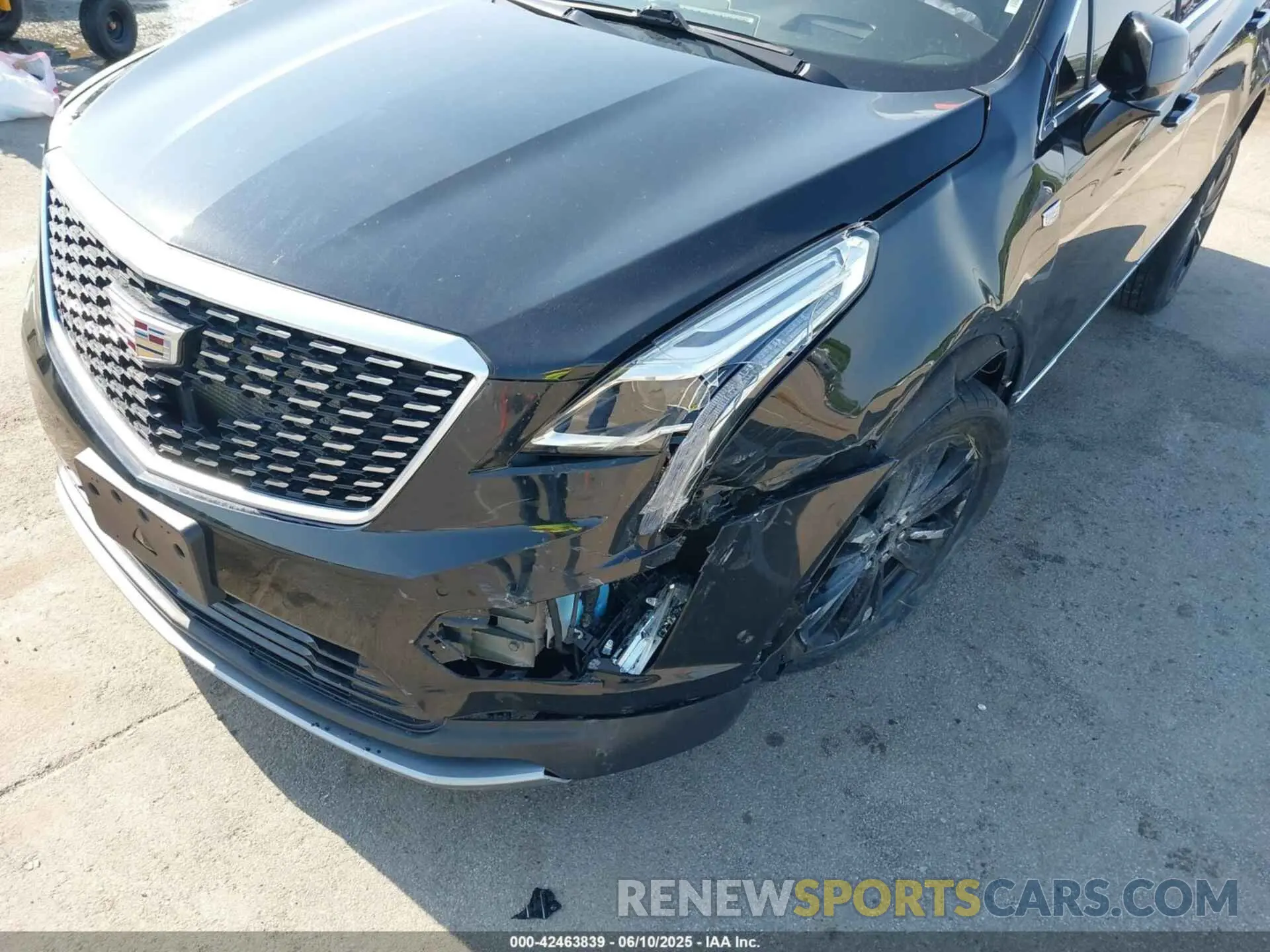 6 fotografías del automóvil dañado 1GYKNDRS3MZ104502 CADILLAC XT5 2021