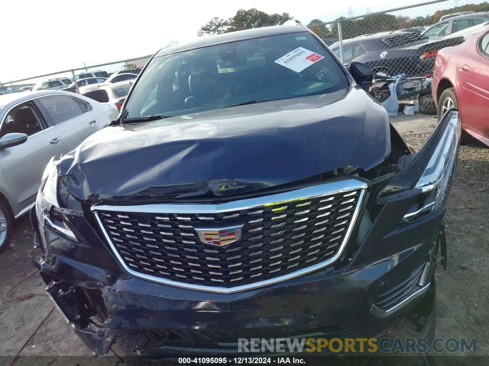 11 fotografías del automóvil dañado 1GYKNDRS5MZ122287 CADILLAC XT5 2021