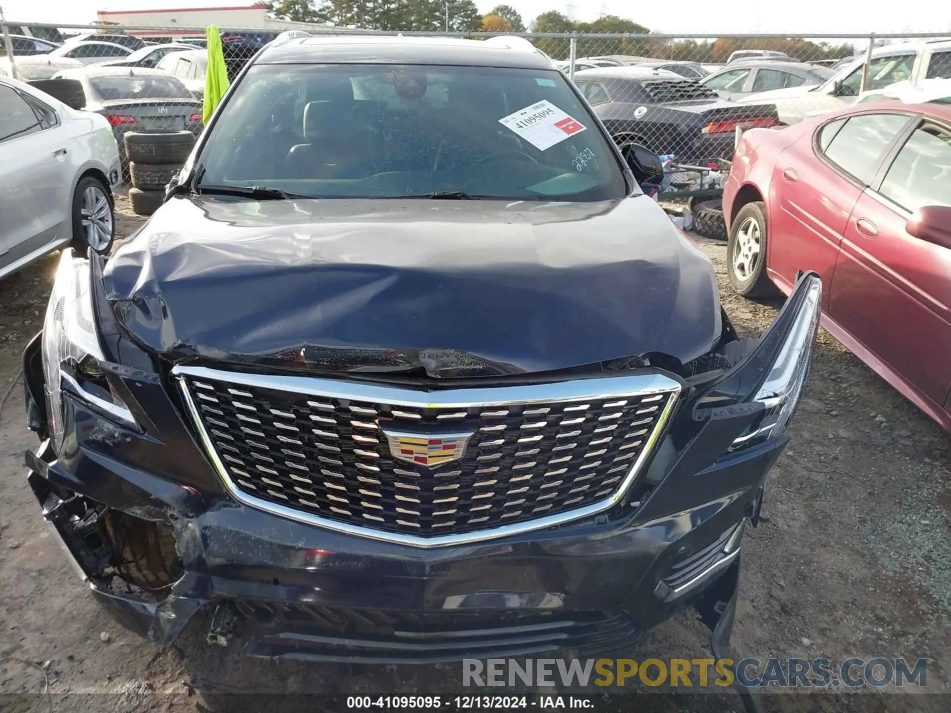 6 fotografías del automóvil dañado 1GYKNDRS5MZ122287 CADILLAC XT5 2021