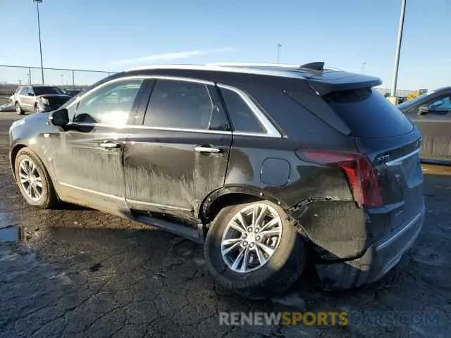 2 fotografías del automóvil dañado 1GYKNDRS6MZ111640 CADILLAC XT5 2021