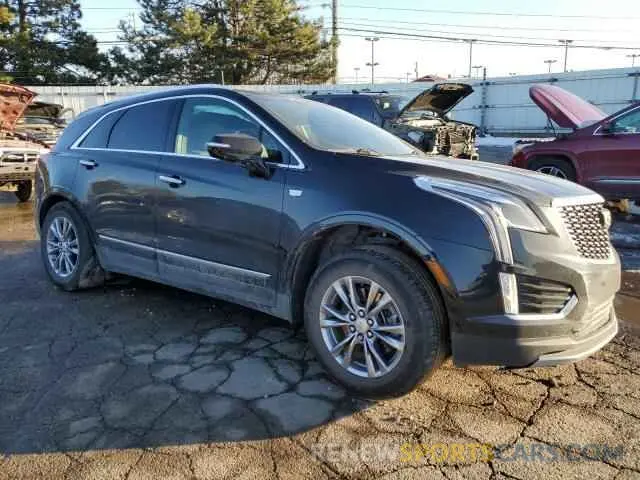 4 fotografías del automóvil dañado 1GYKNDRS6MZ111640 CADILLAC XT5 2021