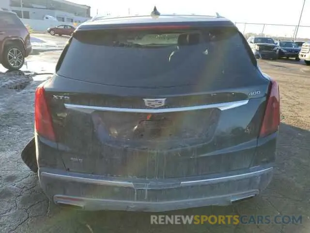 6 fotografías del automóvil dañado 1GYKNDRS6MZ111640 CADILLAC XT5 2021