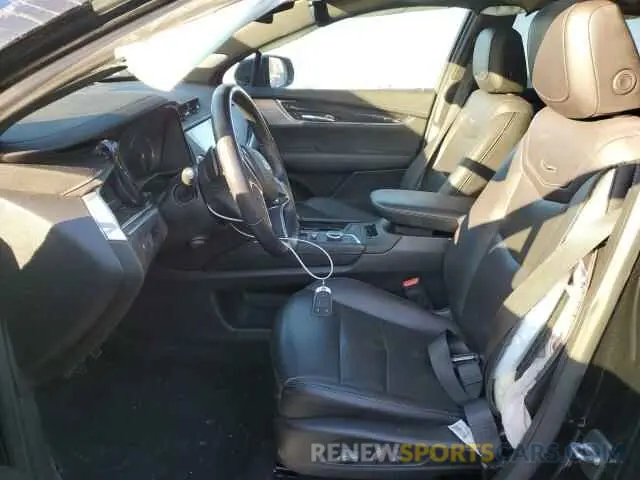 7 fotografías del automóvil dañado 1GYKNDRS6MZ111640 CADILLAC XT5 2021