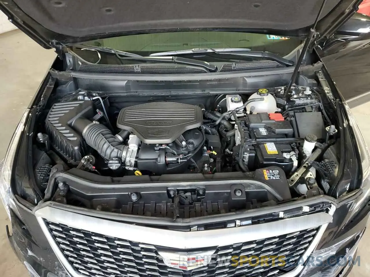 12 fotografías del automóvil dañado 1GYKNDRS6MZ137347 CADILLAC XT5 2021
