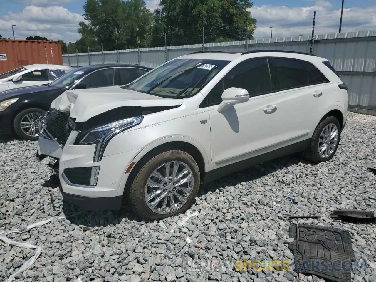 1 fotografías del automóvil dañado 1GYKNHRS3MZ203120 CADILLAC XT5 2021