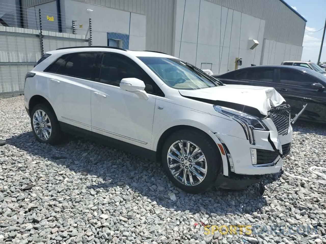 4 fotografías del automóvil dañado 1GYKNHRS3MZ203120 CADILLAC XT5 2021