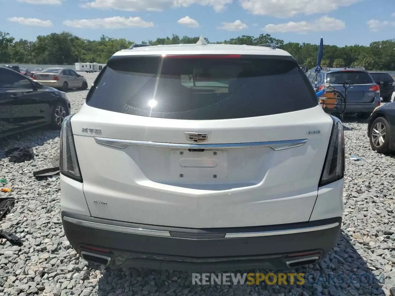 6 fotografías del automóvil dañado 1GYKNHRS3MZ203120 CADILLAC XT5 2021