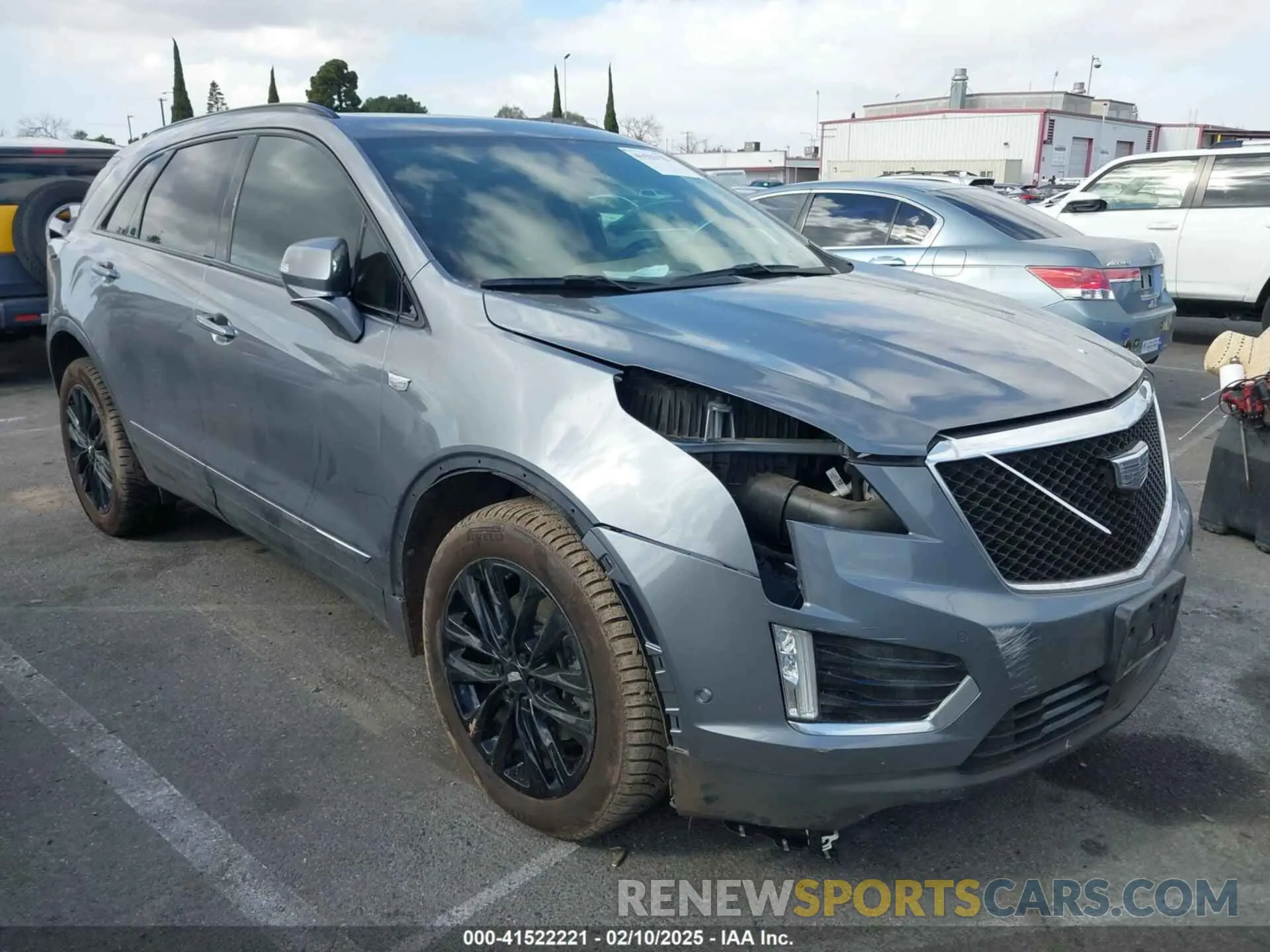 1 fotografías del automóvil dañado 1GYKNHRS5MZ205712 CADILLAC XT5 2021