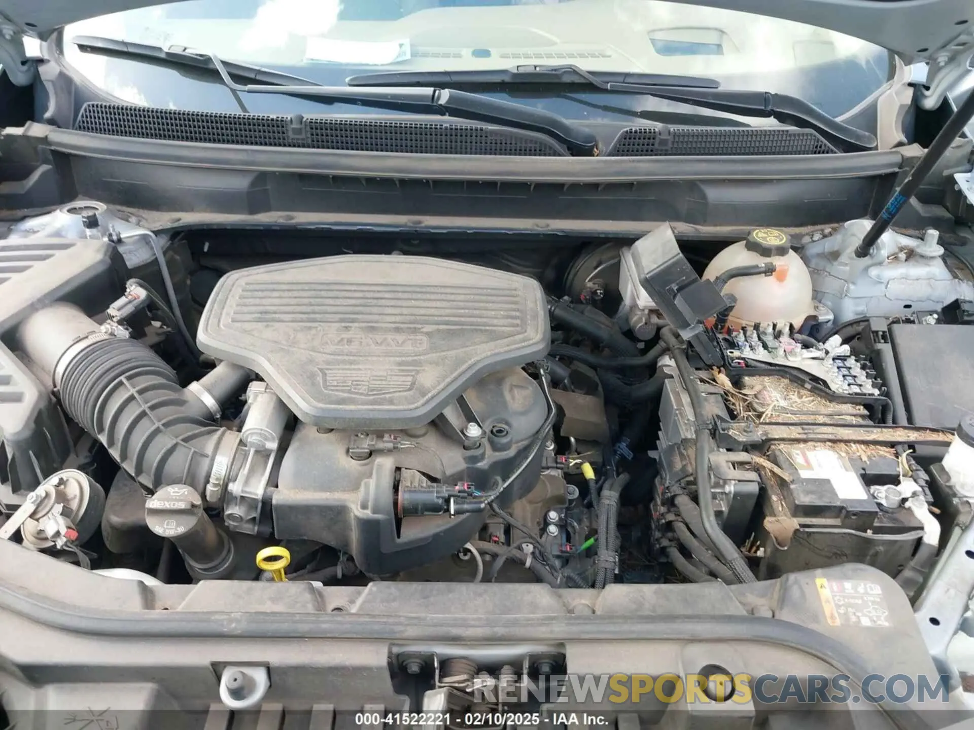 10 fotografías del automóvil dañado 1GYKNHRS5MZ205712 CADILLAC XT5 2021