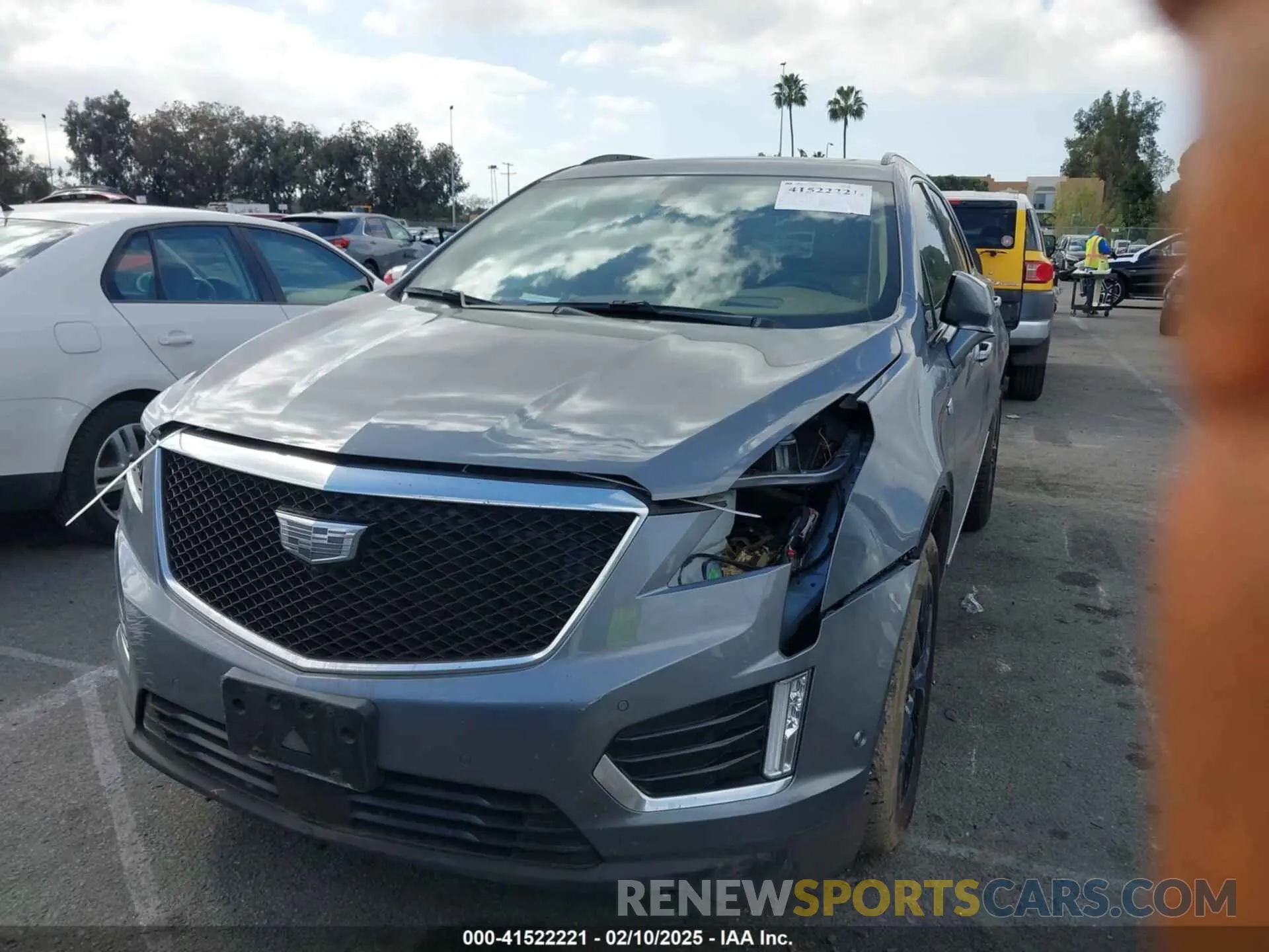 12 fotografías del automóvil dañado 1GYKNHRS5MZ205712 CADILLAC XT5 2021