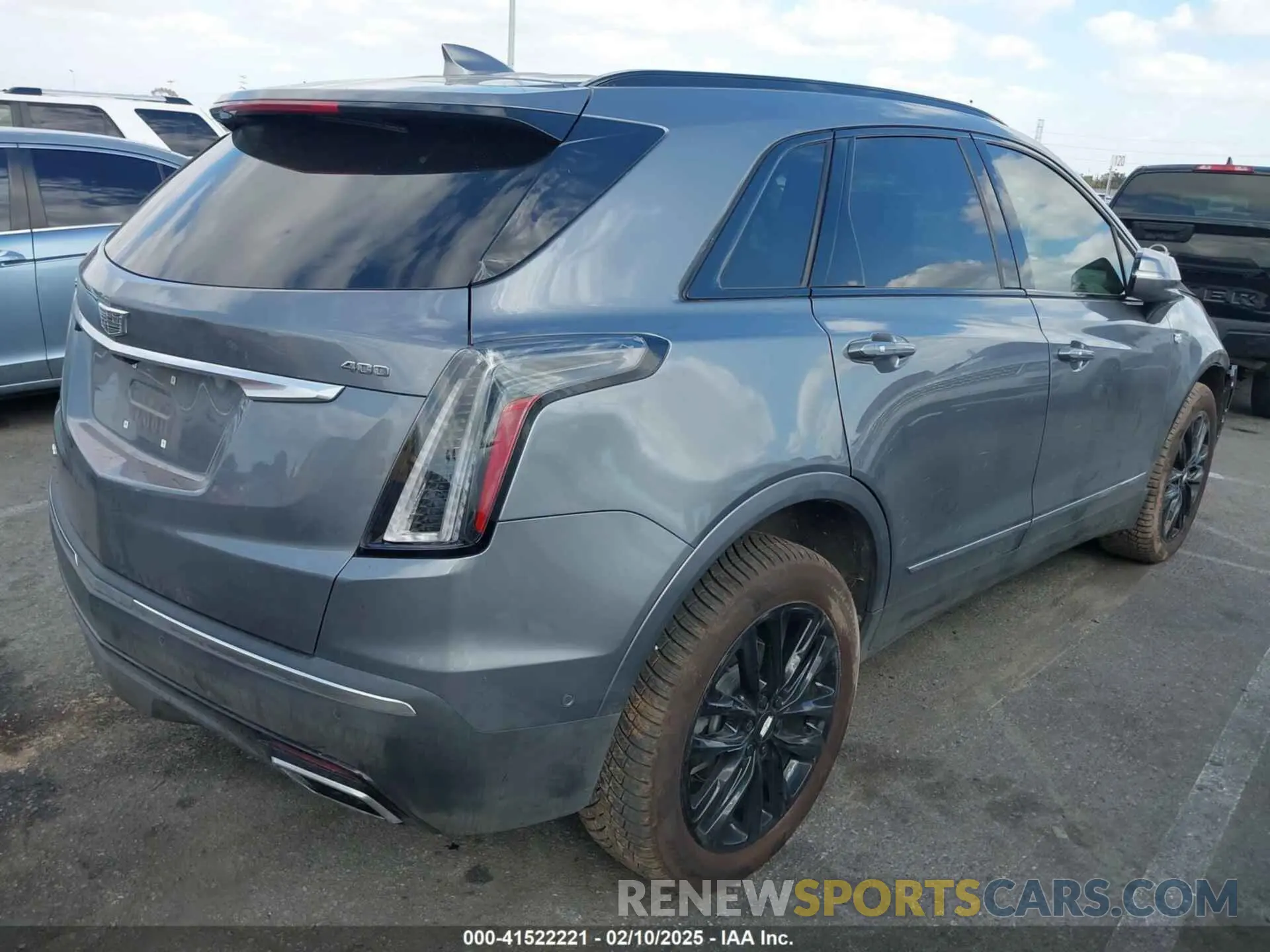 4 fotografías del automóvil dañado 1GYKNHRS5MZ205712 CADILLAC XT5 2021