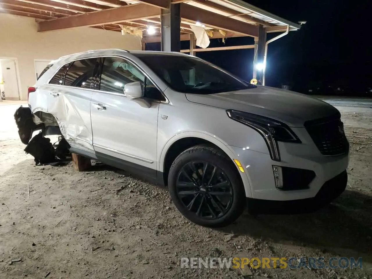 4 fotografías del automóvil dañado 1GYKNAR49NZ114338 CADILLAC XT5 2022