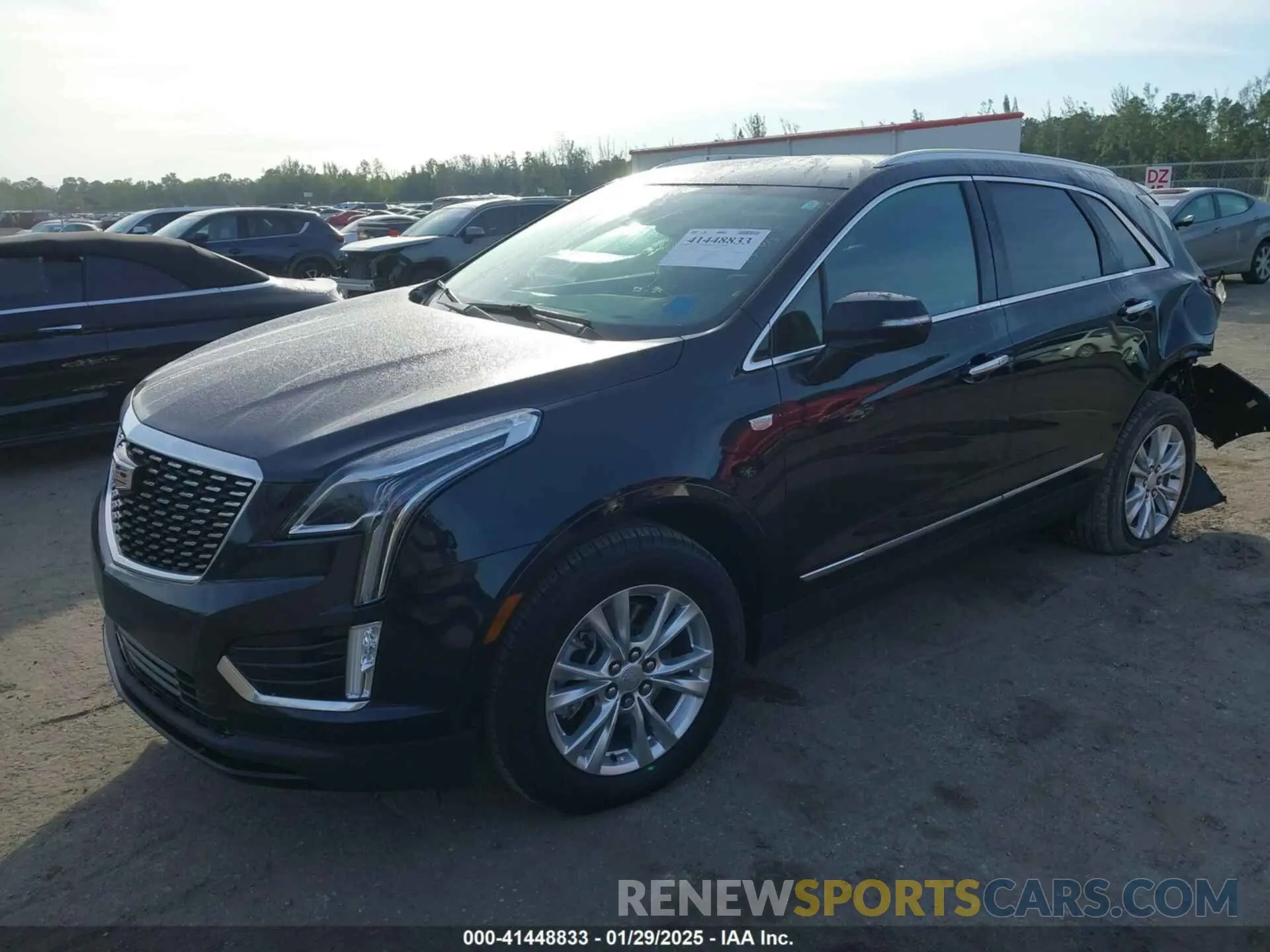 2 fotografías del automóvil dañado 1GYKNAR4XNZ161913 CADILLAC XT5 2022