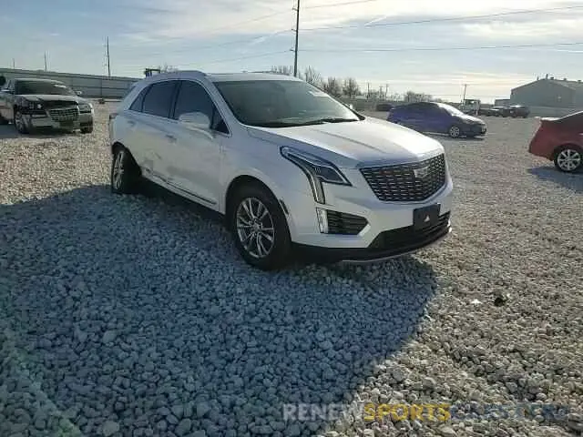 11 fotografías del automóvil dañado 1GYKNCRS1NZ125487 CADILLAC XT5 2022
