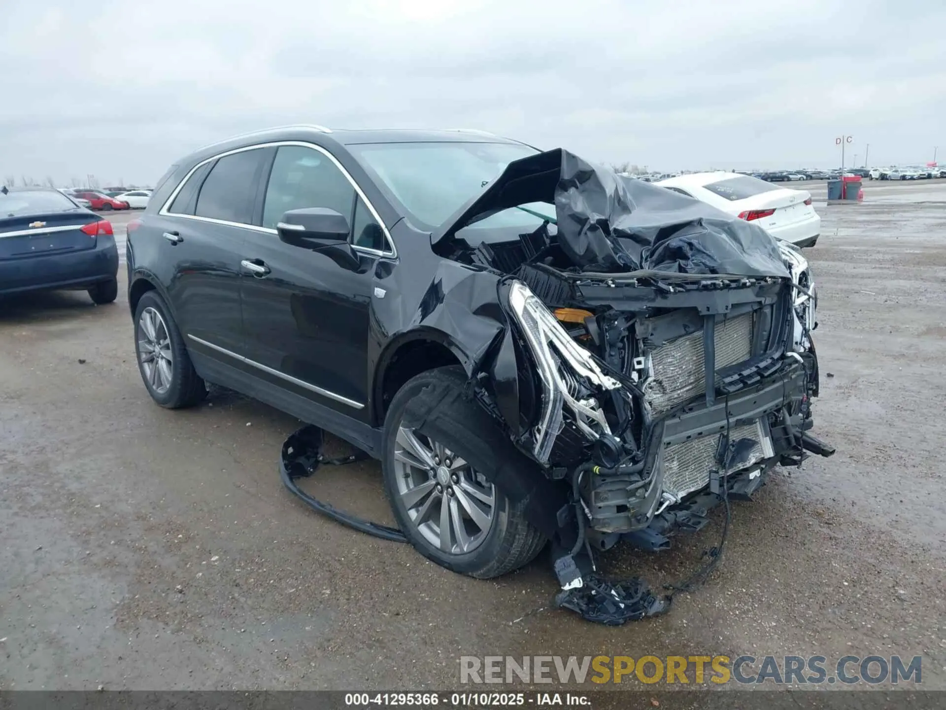 1 fotografías del automóvil dañado 1GYKNCRS4NZ154675 CADILLAC XT5 2022