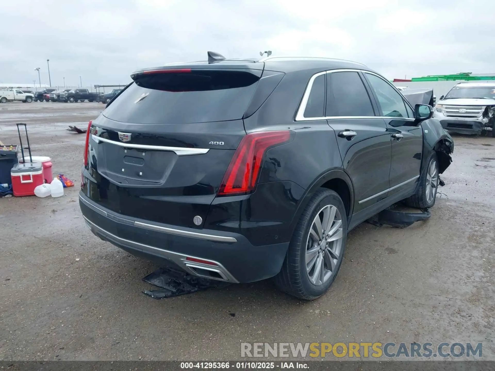 4 fotografías del automóvil dañado 1GYKNCRS4NZ154675 CADILLAC XT5 2022