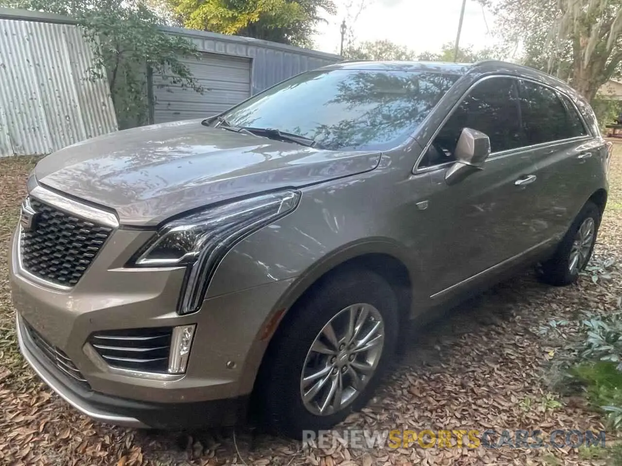 2 fotografías del automóvil dañado 1GYKNCRS6NZ164687 CADILLAC XT5 2022