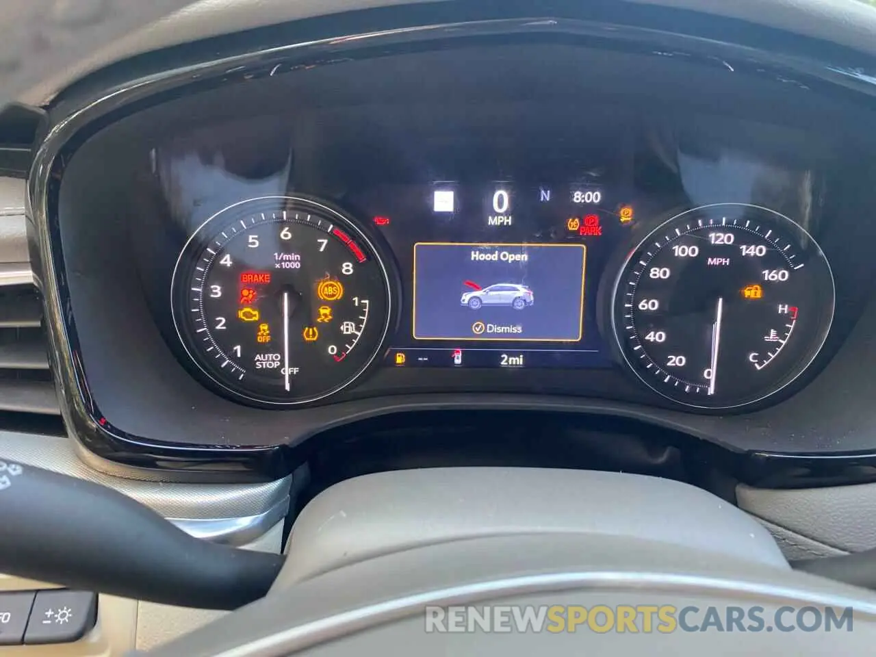 8 fotografías del automóvil dañado 1GYKNCRS6NZ164687 CADILLAC XT5 2022
